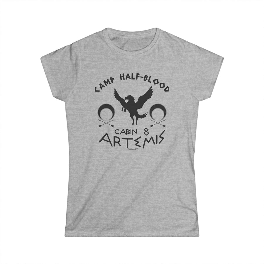 TOOLOUD Camp Half-Blood Cabin 8 Artemis Juniors Petite T-Shirt