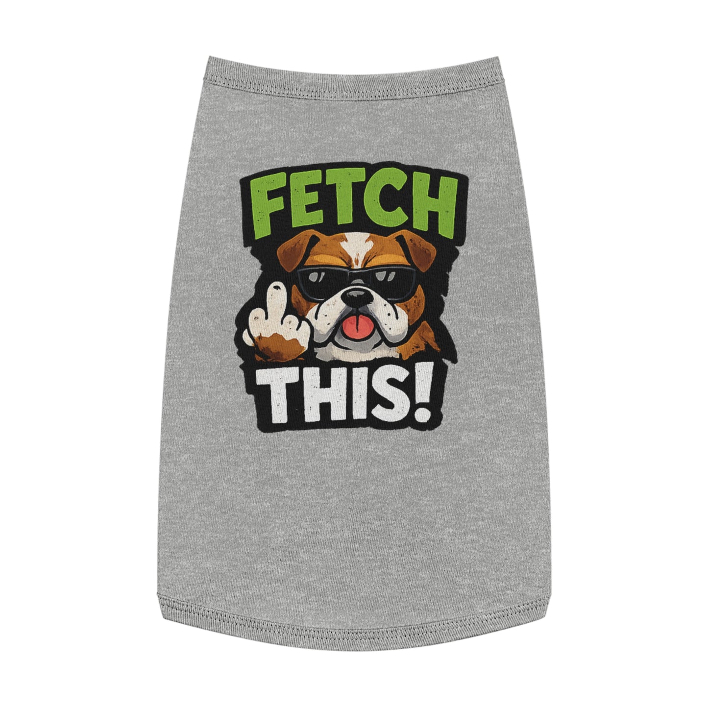 Fetch This! Middle Finger Dog Shirt by TOOLOUD