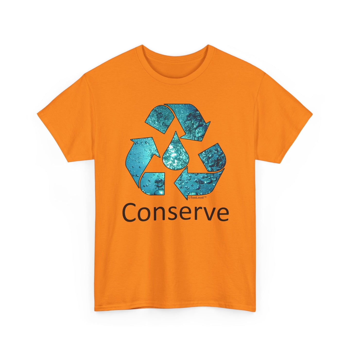Sustainable Water Conservation Adult T-Shirt by TOOLOUD