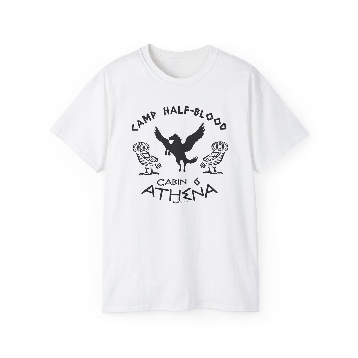 TOOLOUD Camp Half-Blood Cabin 6 Athena Women's T-Shirt (Style 2000)