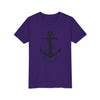 Distressed Nautical Sailor Rope Anchor Children's Youth T-Shirt by TOOLOUD