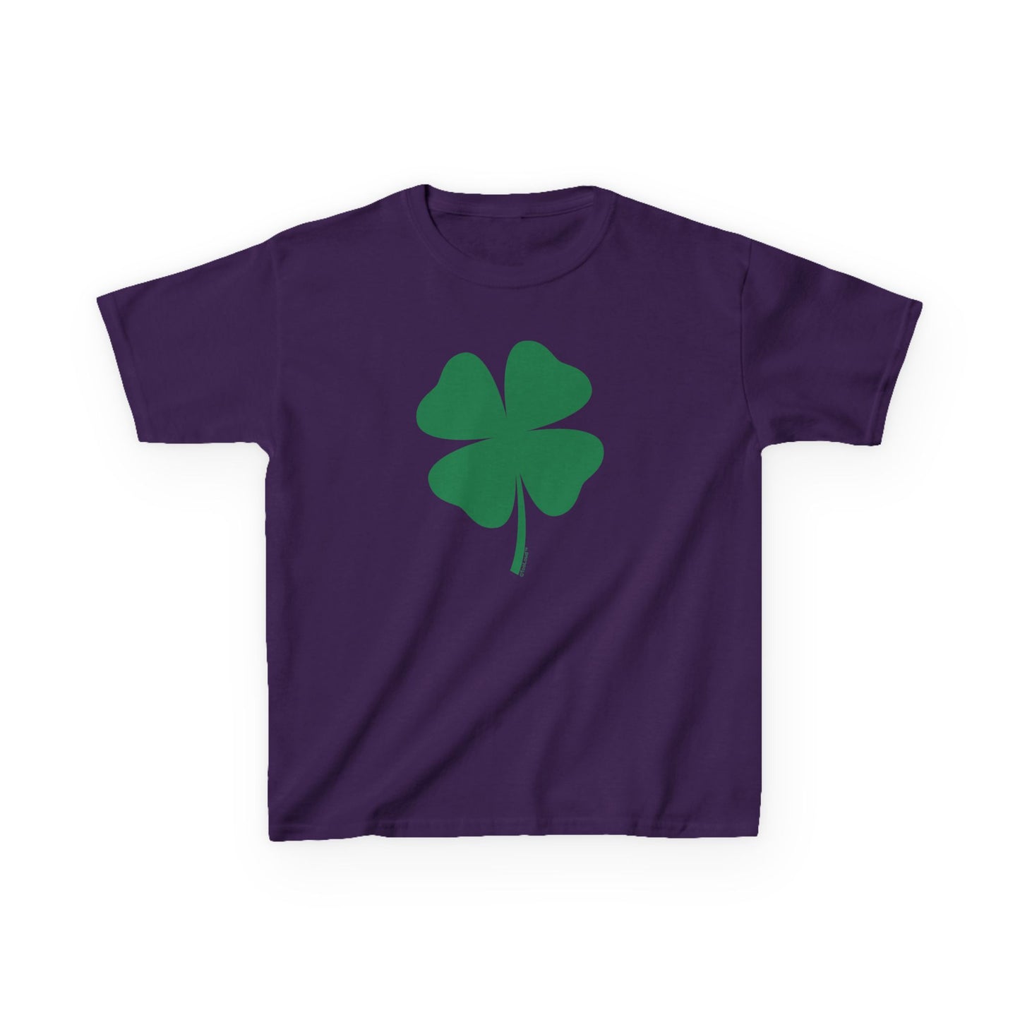 Lucky Four Leaf Clover St. Patrick's Day Children's T-Shirt by TOOLOUD