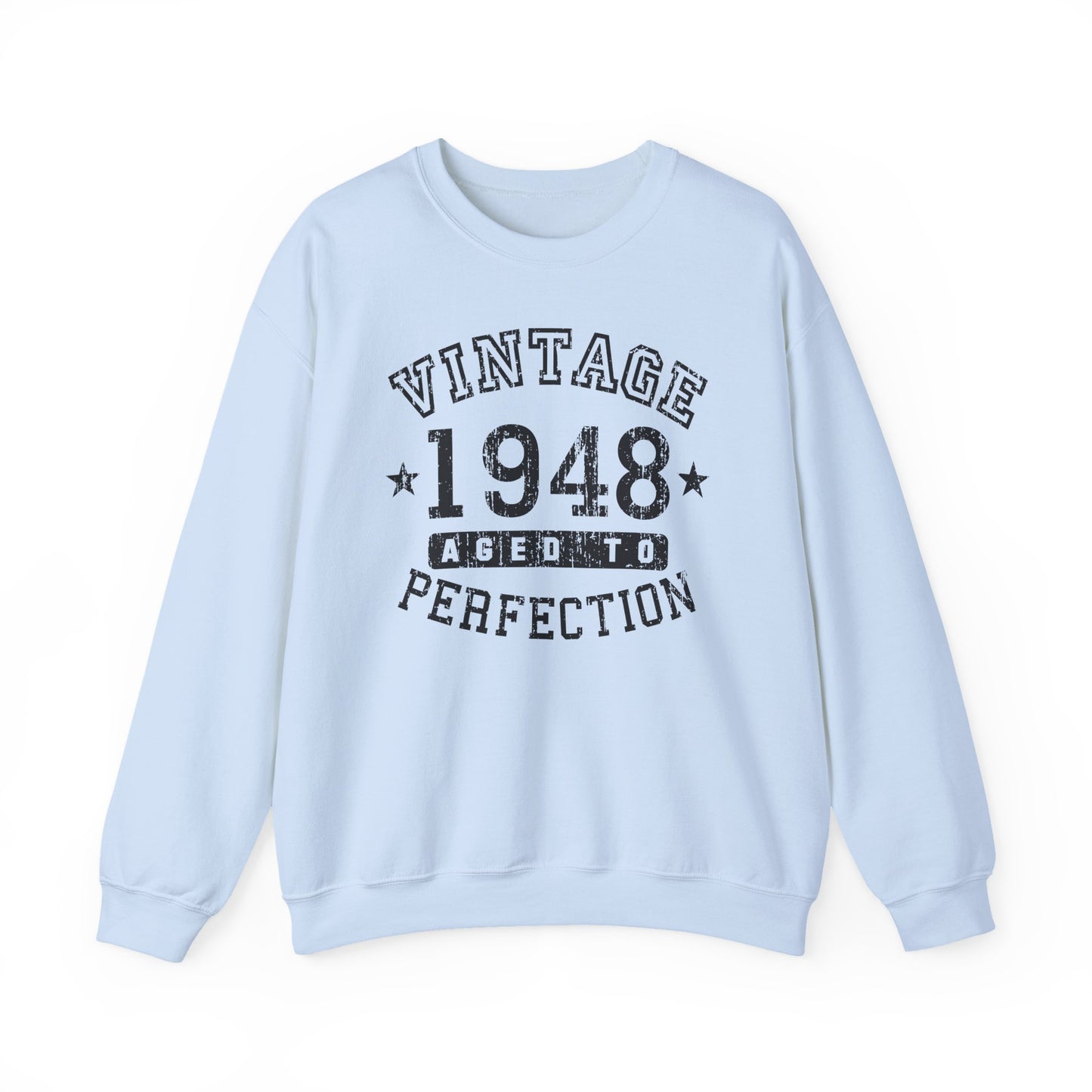 1948 - Vintage Birth Year Sweatshirt Adults Unisex by TOOLOUD