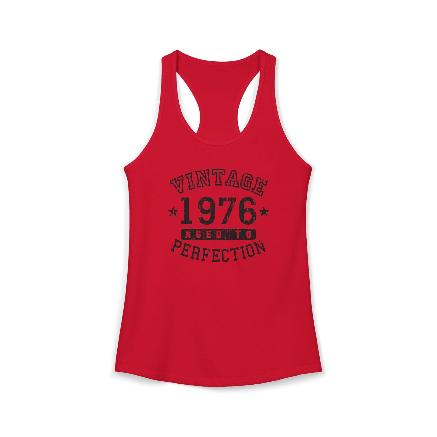1976 – Vintage Birth Year Women’s Racerback Tank Top by TOOLOUD