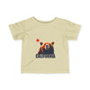 California Republic Grizzly Bear and Star Infant T-Shirt by TOOLOUD