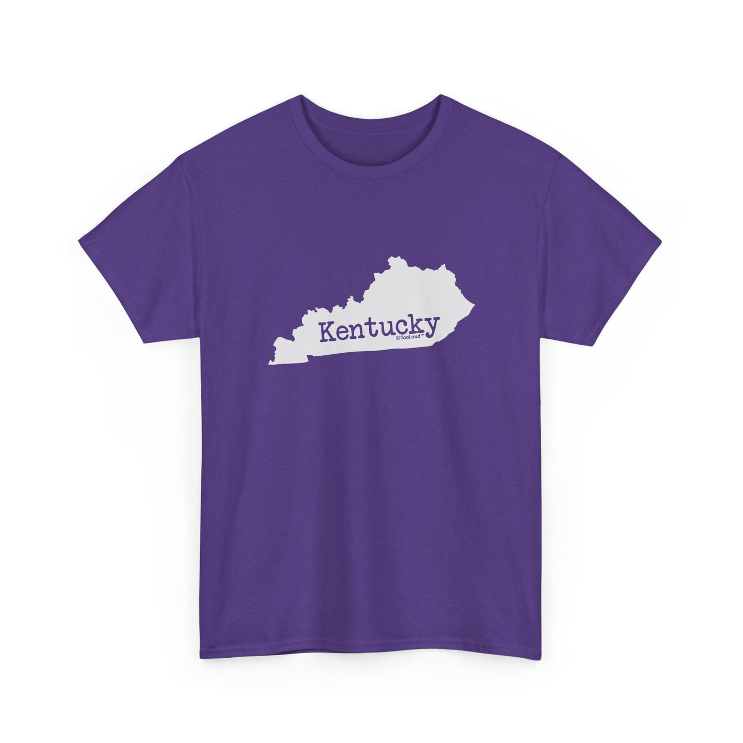 Kentucky – United States Shape Adult Dark T-Shirt by TOOLOUD