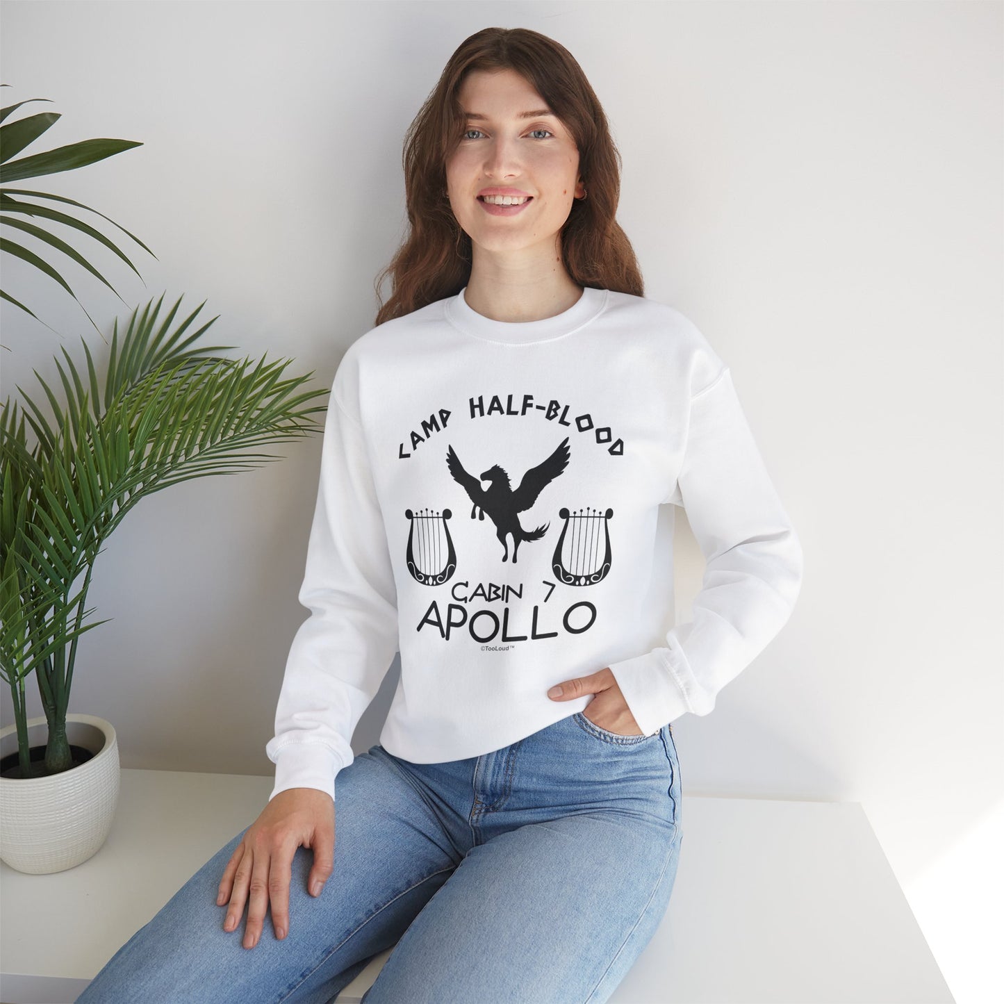 TOOLOUD Cabin 7 Apollo Camp Half-Blood Unisex Sweatshirt