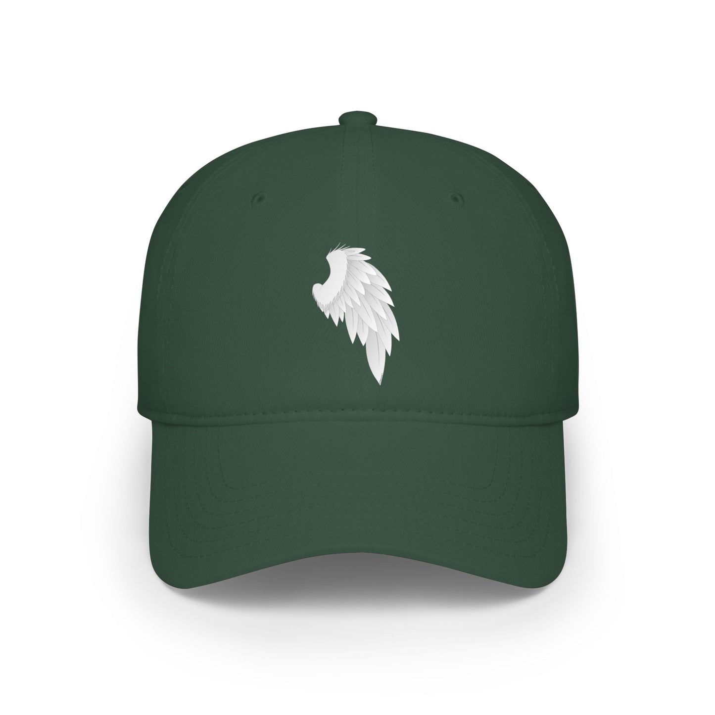 Single Right Angel Wing Design – Couples Adult Dark Baseball Cap Hat by TOOLOUD