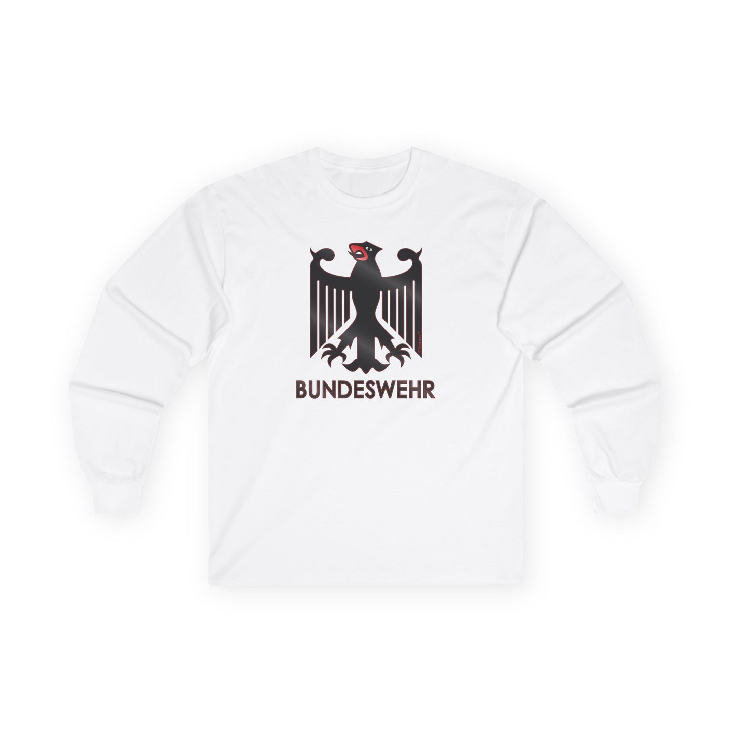 Bundeswehr Logo with Text Adult Long Sleeve Adult Shirt by TOOLOUD