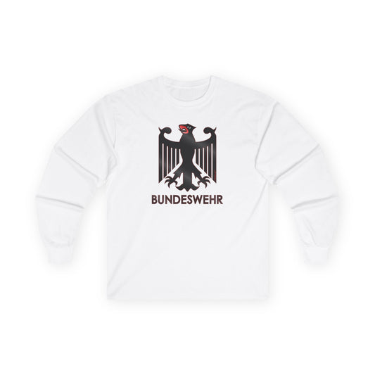 Bundeswehr Logo with Text Adult Long Sleeve Adult Shirt by TOOLOUD