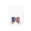 Patriotic Bow Top Fold Blank Greeting Cards by TOOLOUD Packs of (10, 30, and 50pcs)