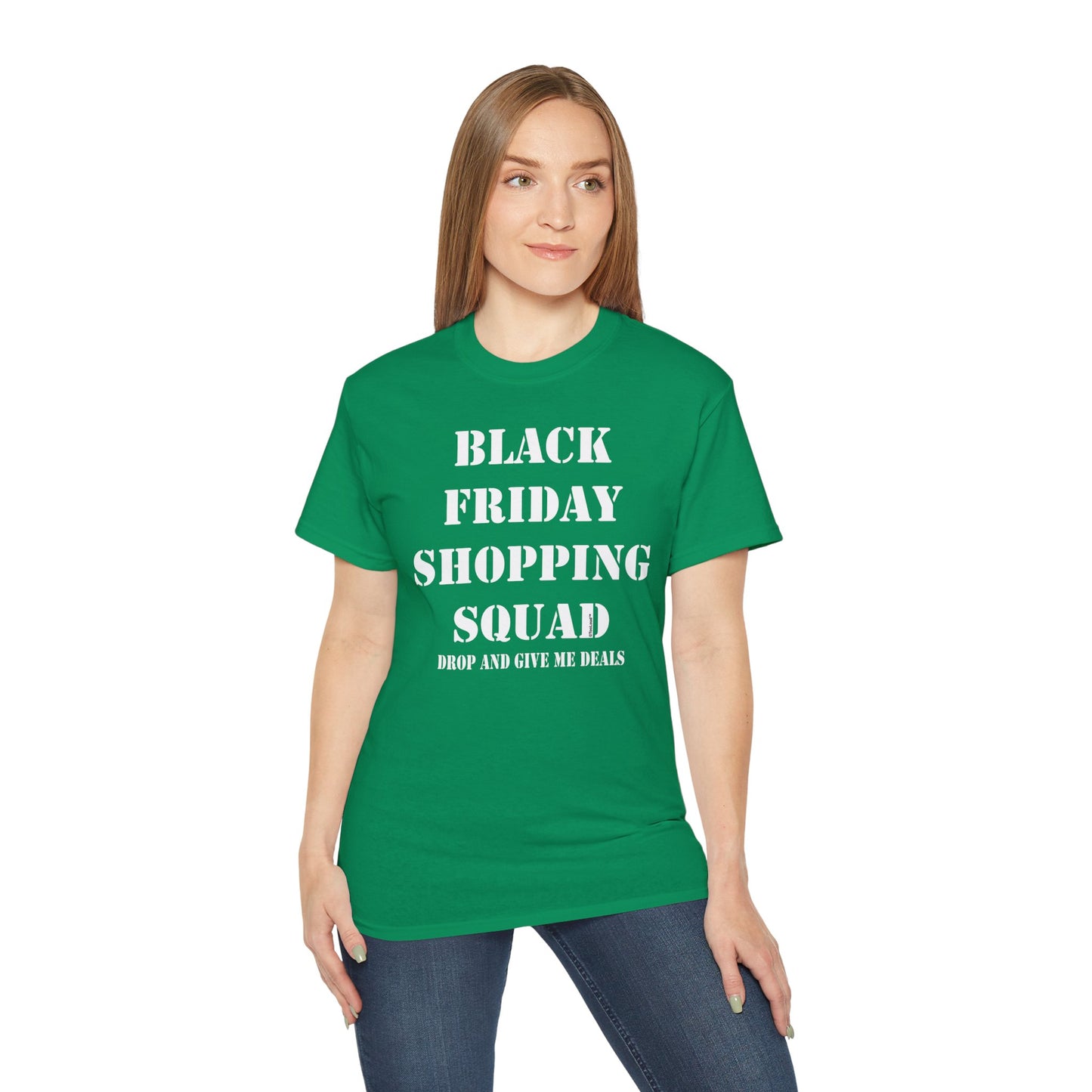 Black Friday Shopping Squad – Drop and Give Me Deals Women's T-Shirt by TOOLOUD™