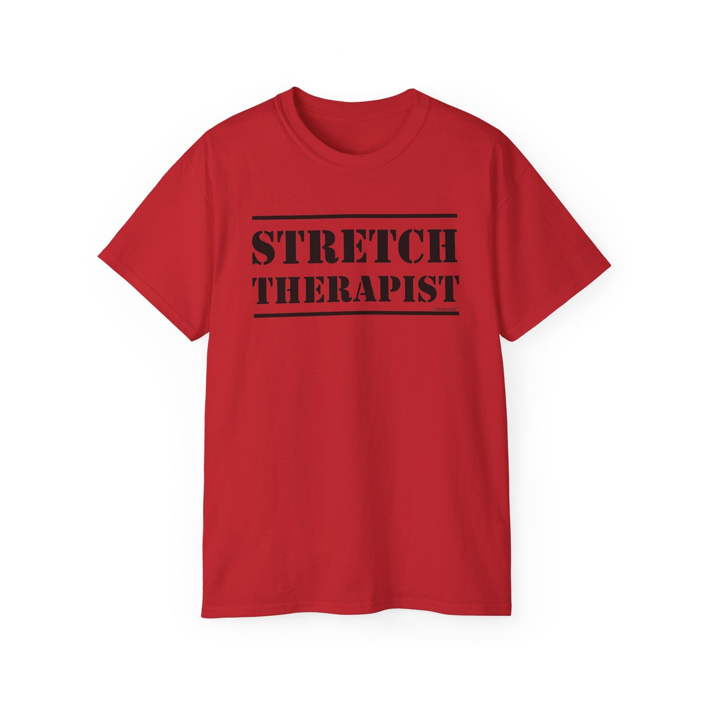 Stretch Therapist Text Women’s T-Shirt by TOOLOUD