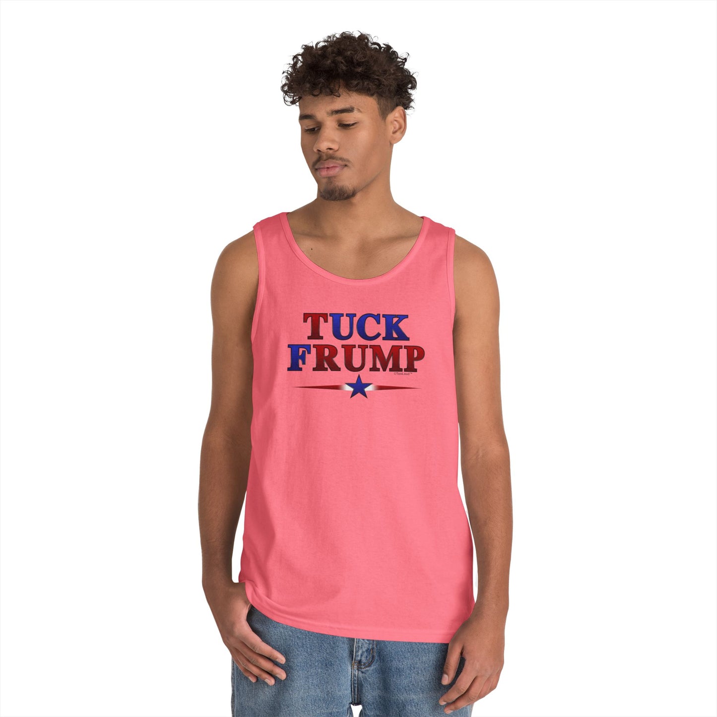 Tuck Frump Unisex Tank Top Shirt by TOOLOUD