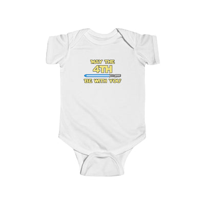 TOOLOUD 4th Be With You Beam Sword 2 Baby Romper Bodysuit