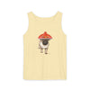 TOOLOUD Pug Dog with Sombrero Loose Adult Tank Top