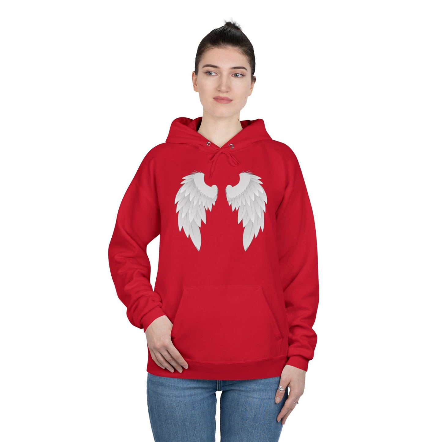 Epic Angel Wings Design Hoodie Pullover Sweatshirt by TOOLOUD