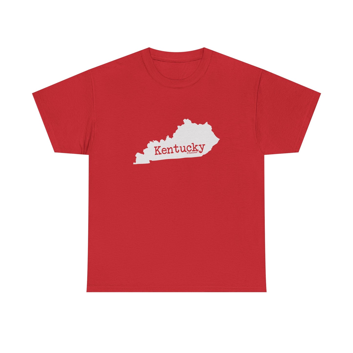 Kentucky – United States Shape Adult Dark T-Shirt by TOOLOUD
