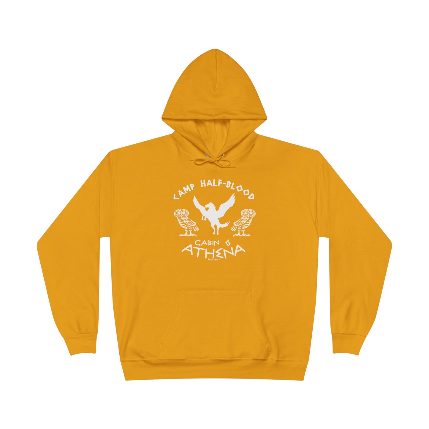 TOOLOUD Camp Half-Blood Cabin 6 Athena Dark Hoodie Sweatshirt