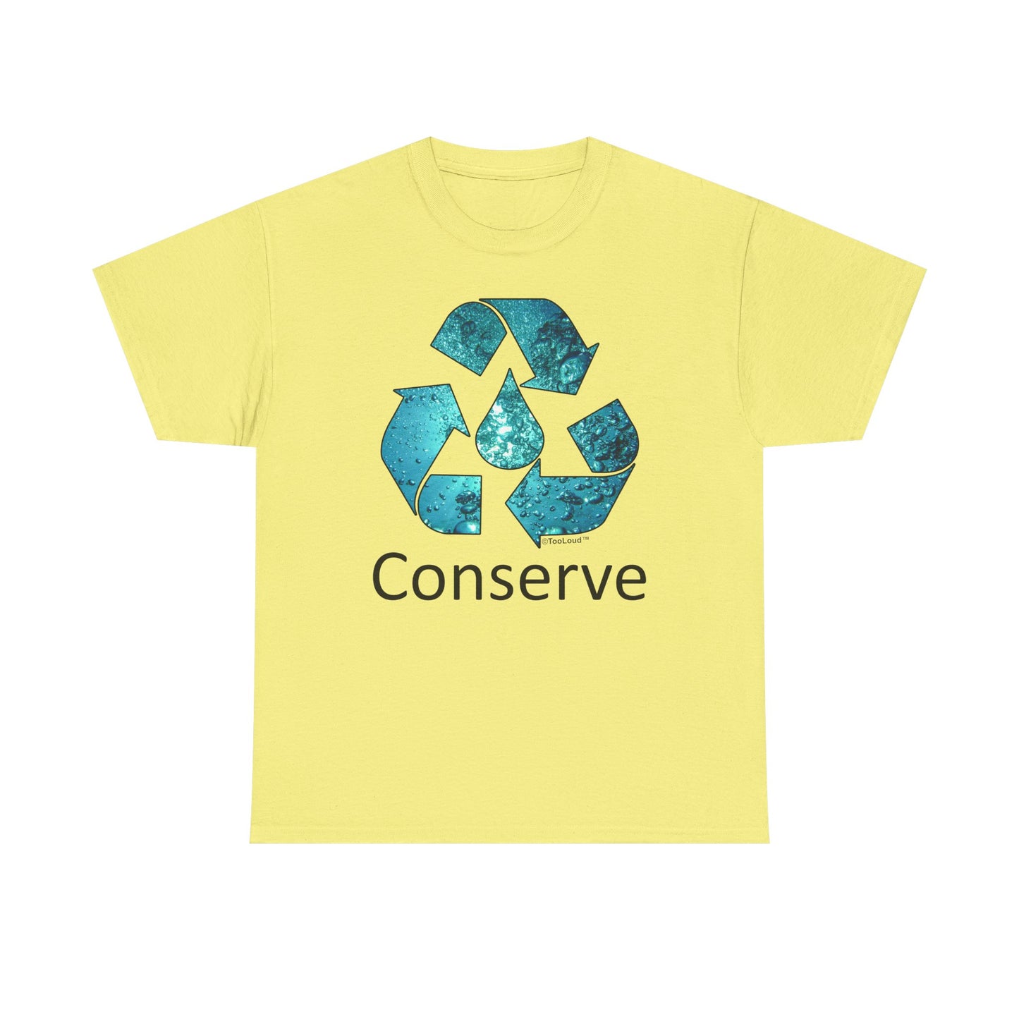 Sustainable Water Conservation Adult T-Shirt by TOOLOUD