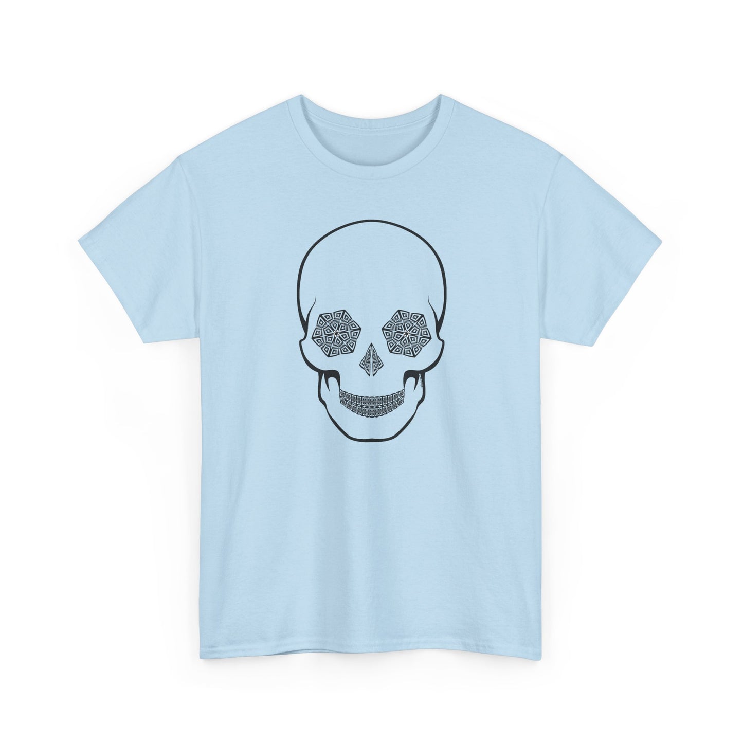 Hypno Skull Ladies Adult Women's Trippy T-Shirt by TOOLOUD