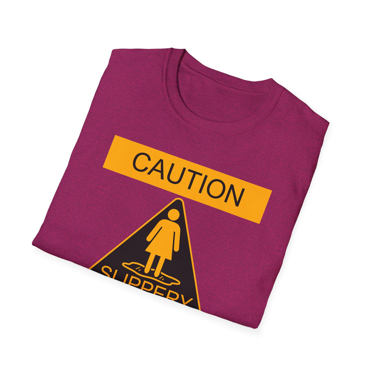 Slippery When Wet Adult's Dark T-Shirt by TOOLOUD