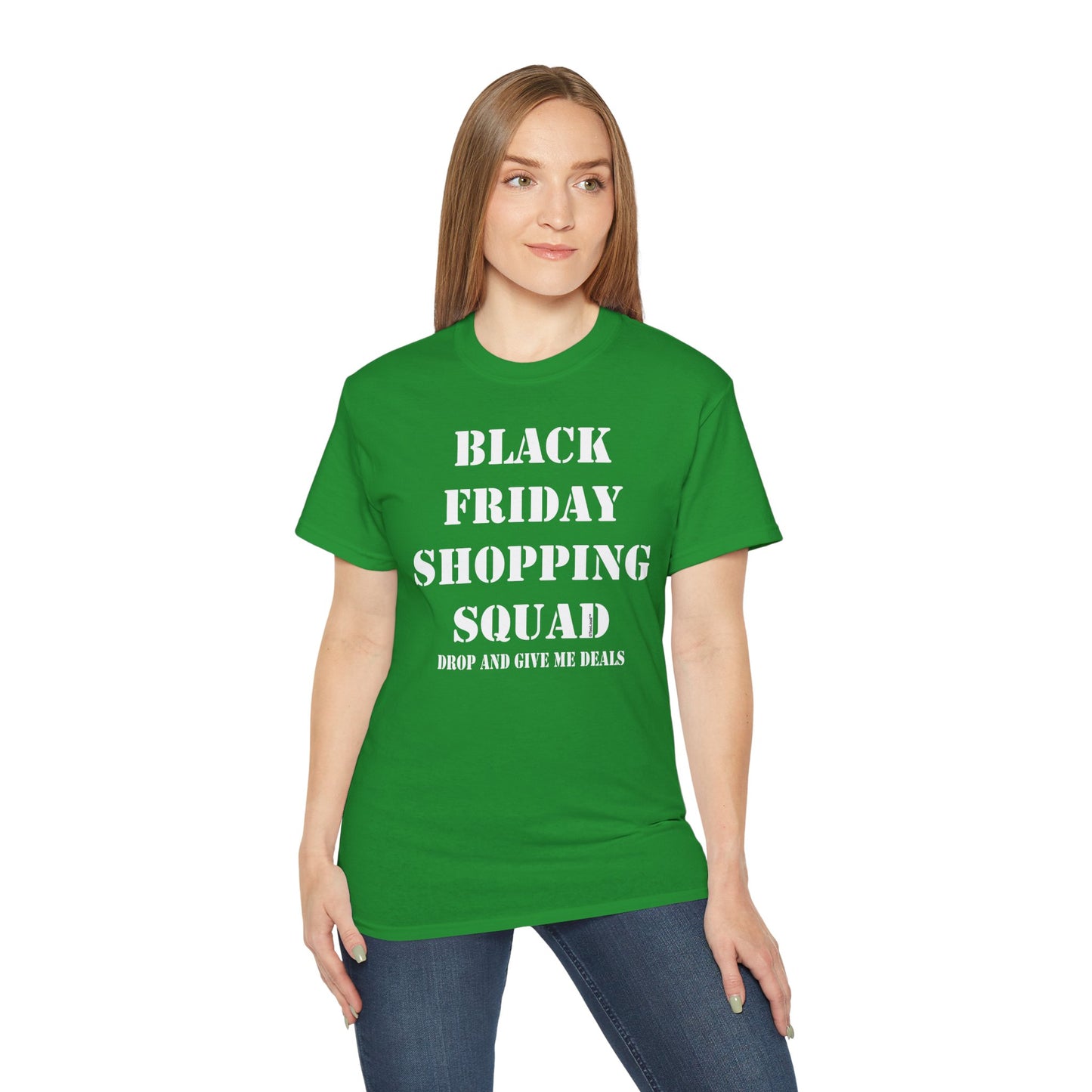 Black Friday Shopping Squad – Drop and Give Me Deals Women's T-Shirt by TOOLOUD™
