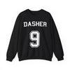 TooLoud Reindeer Jersey - Dasher 9 Adult Dark Sweatshirt