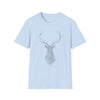 TOOLOUD Majestic Stag Distressed - Premium Adult T-Shirt for the Modern Individual