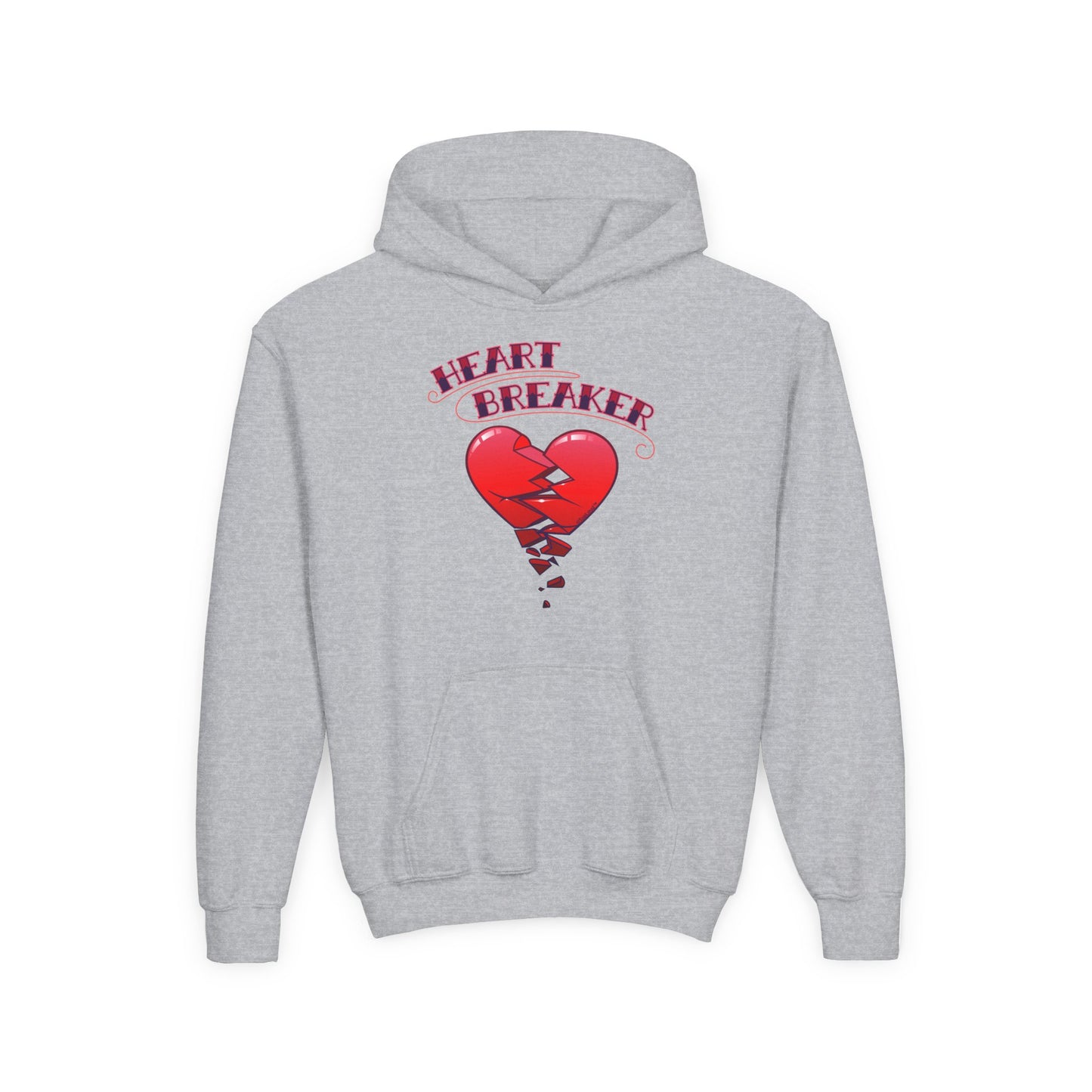 Heart Breaker Cute Childrens Hoodie by TOOLOUD