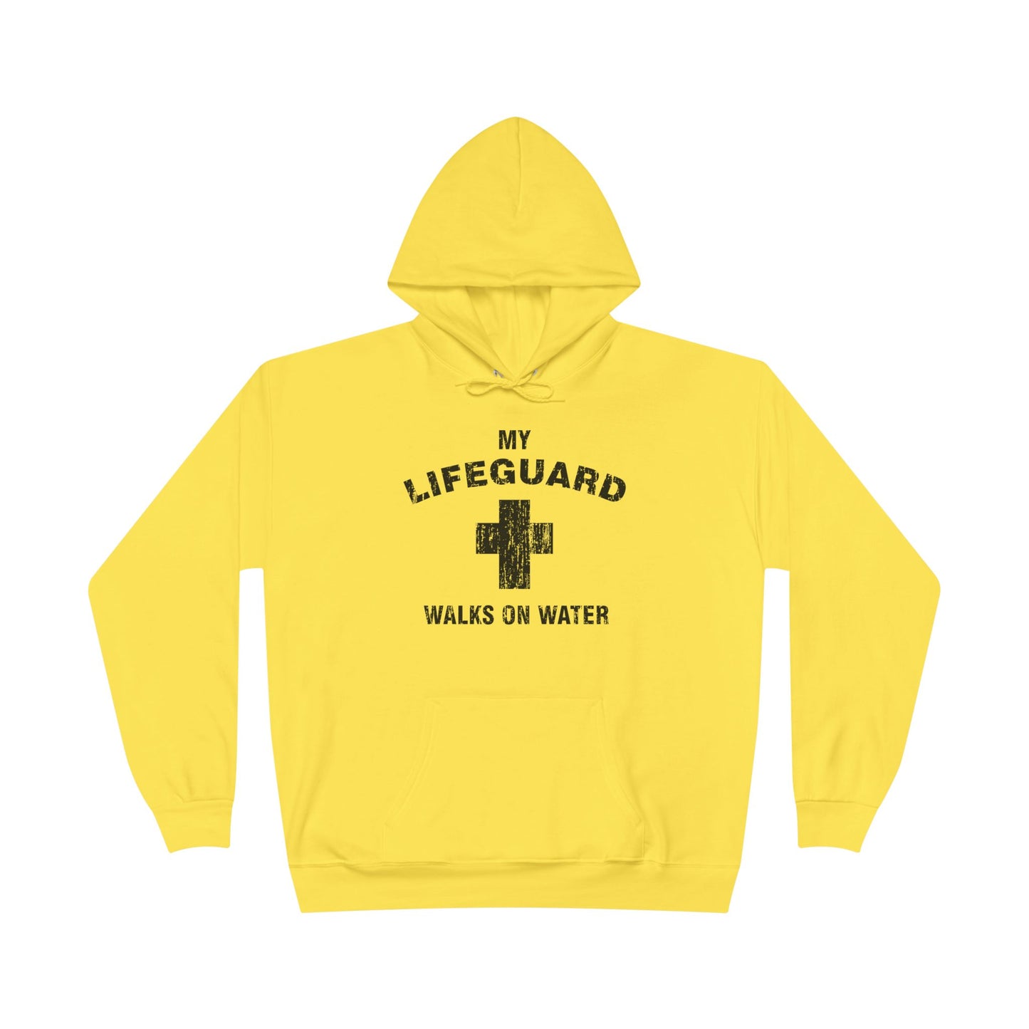 My Lifeguard Walks On Water Easter Pullover Hoodie Sweatshirt by TOOLOUD™