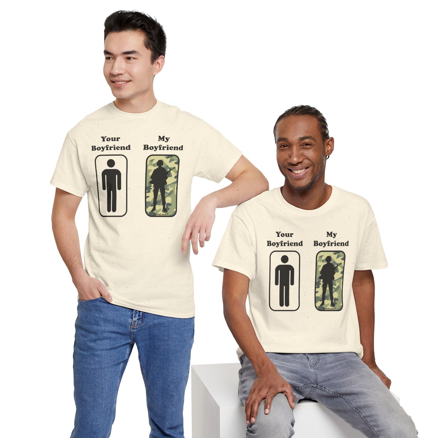 Your Boyfriend My Boyfriend Premium Adult Unisex T-Shirt by TOOLOUD