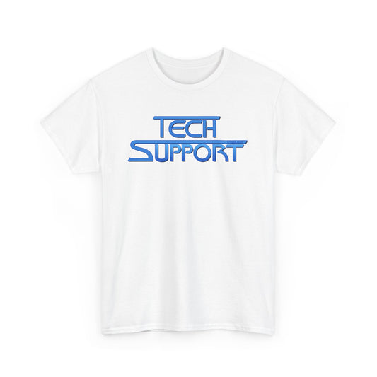 Tech Support Logo Unisex Cotton Tee T-Shirt by TOOLOUD