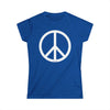 Peace Sign Symbol Juniors Crew T-Shirt by TOOLOUD