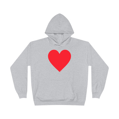 TOOLOUD Big Red Heart Valentine's Day Hoodie Sweatshirt – Romantic & Cozy Gift