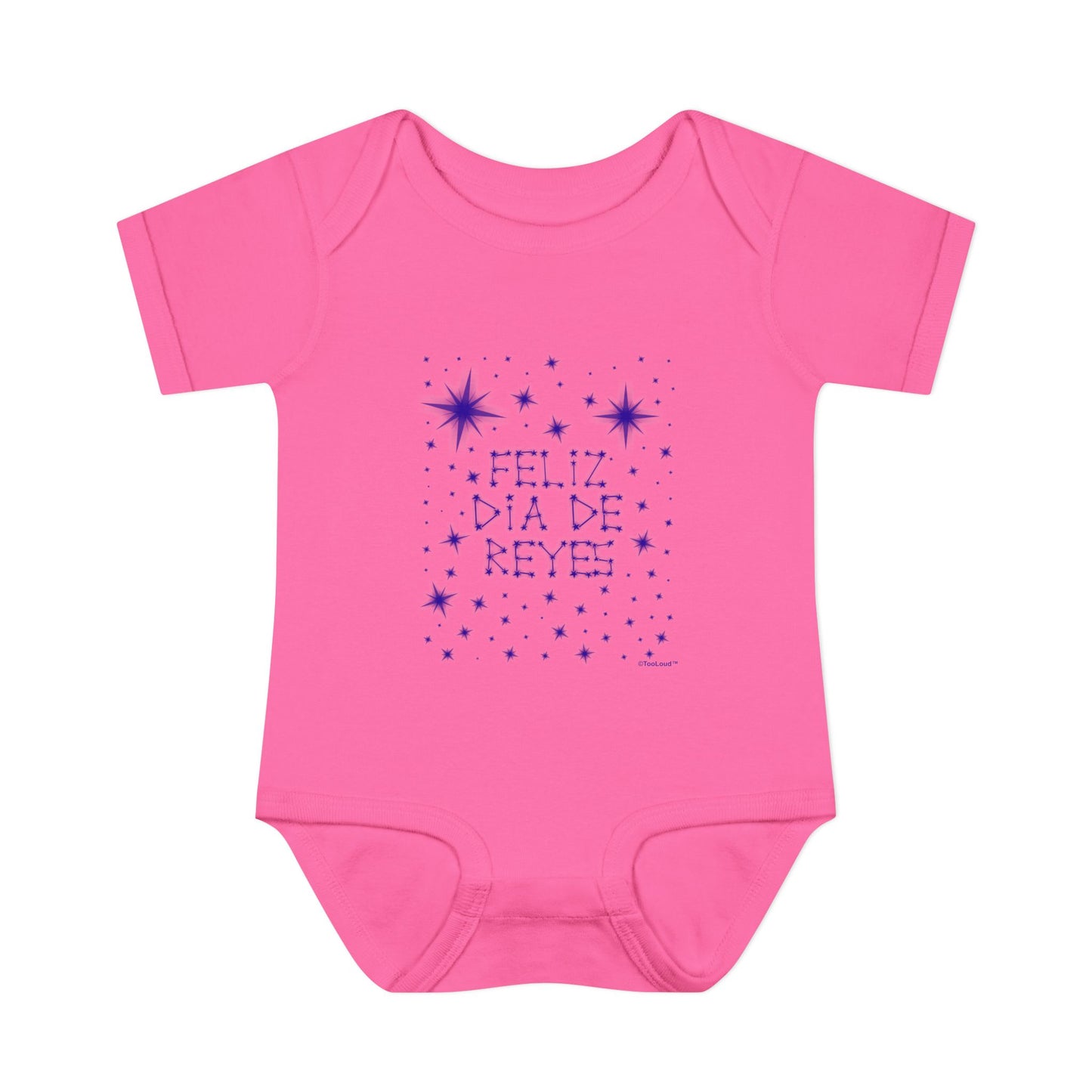 Feliz Dia de Reyes - Estrellas Brillantes Baby Romper Bodysuit by TOOLOUD