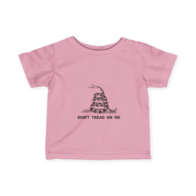 Subdued Don't Tread On Me Gadsden Flag Rattlesnake Infant T-Shirt