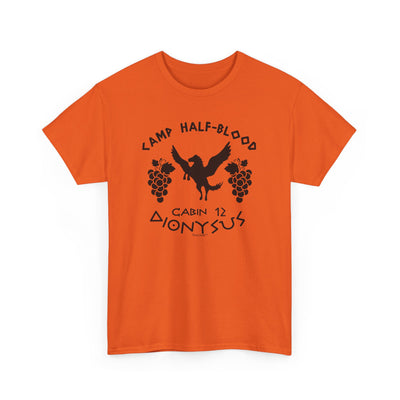 TOOLOUD Camp Half Blood Cabin 12 Dionysus T-Shirt