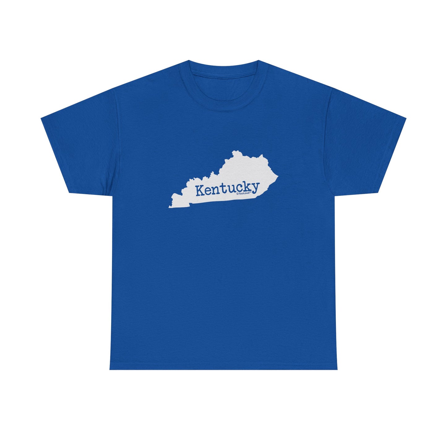 Kentucky – United States Shape Adult Dark T-Shirt by TOOLOUD