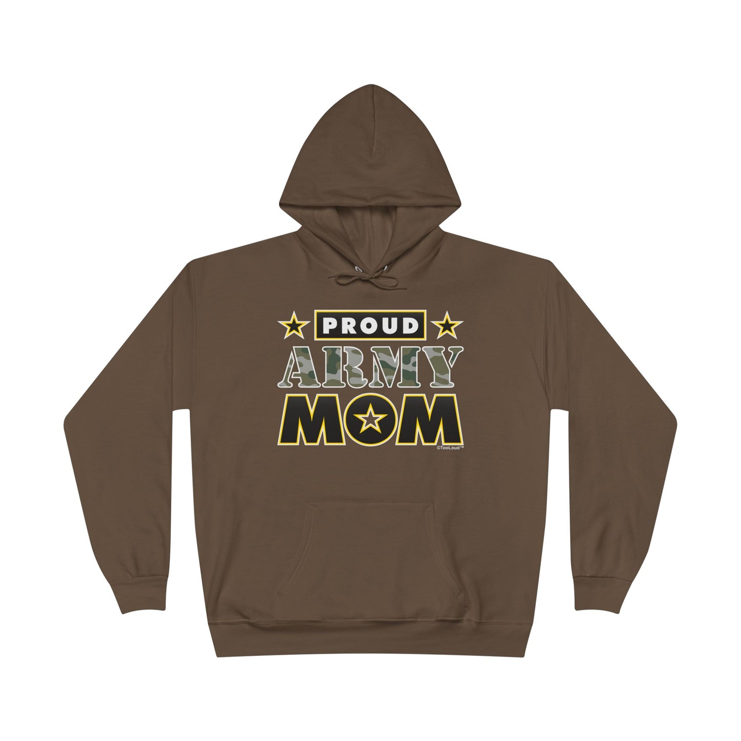 Proud Army Mom Dark Sweatshirt Hoodie by TOOLOUD™