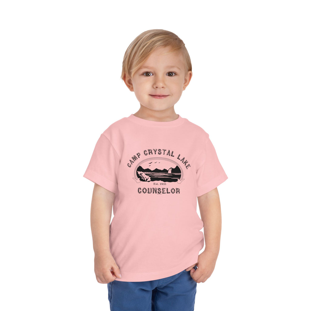 Camp Crystal Lake Counselor – Friday 13 Toddler T-Shirt by TOOLOUD