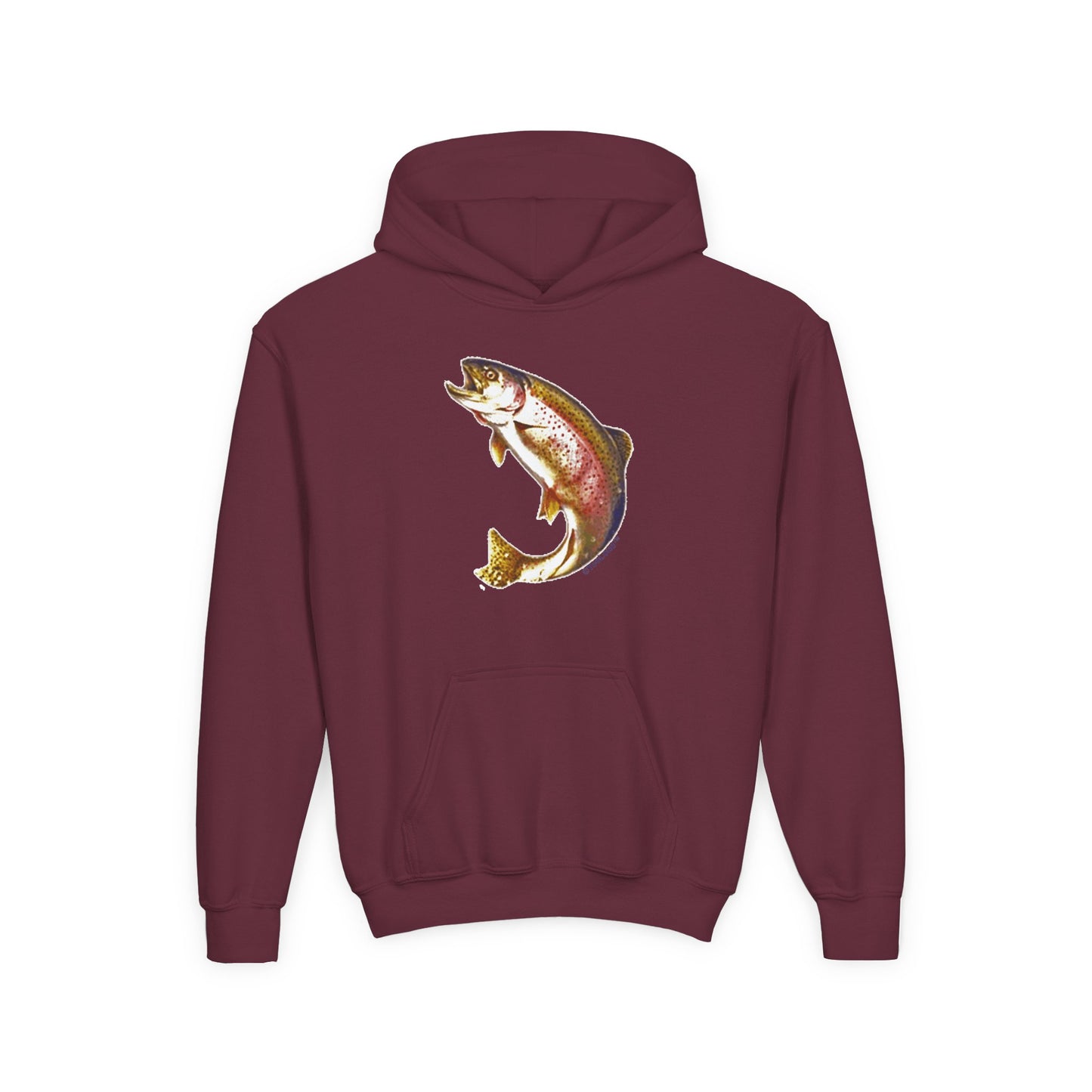 Rainbow Trout Youth Children’s Hoodie Sweatshirt by TOOLOUD