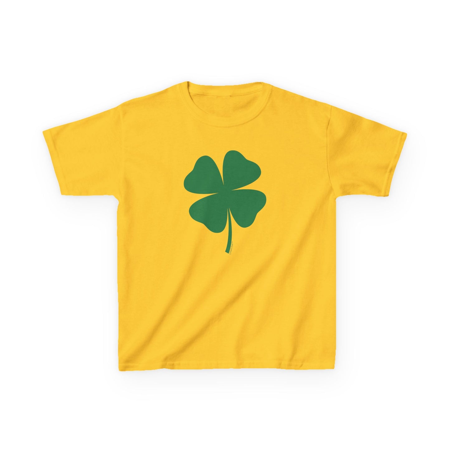Lucky Four Leaf Clover St. Patrick's Day Children's T-Shirt by TOOLOUD