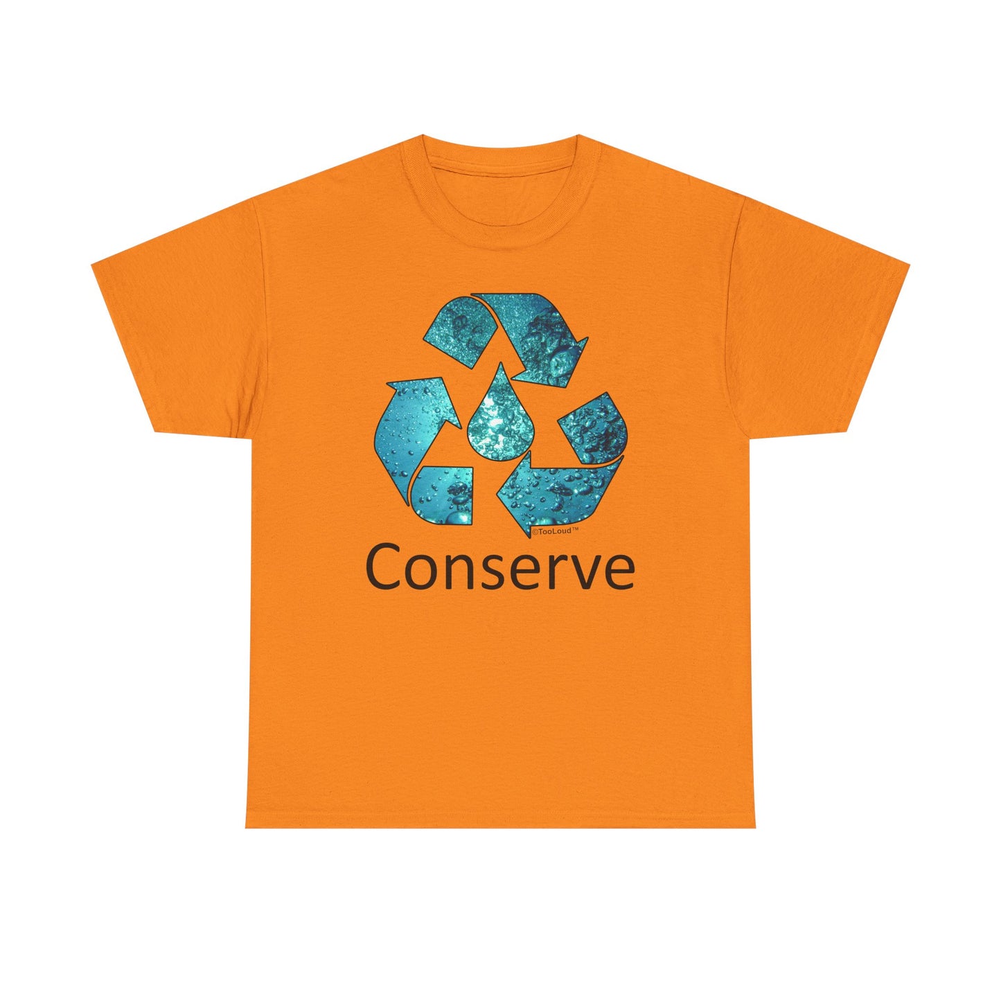 Sustainable Water Conservation Adult T-Shirt by TOOLOUD
