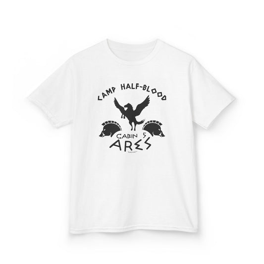 Camp Half Blood Cabin 5 Ares Children's T-Shirt by TOOLOUD