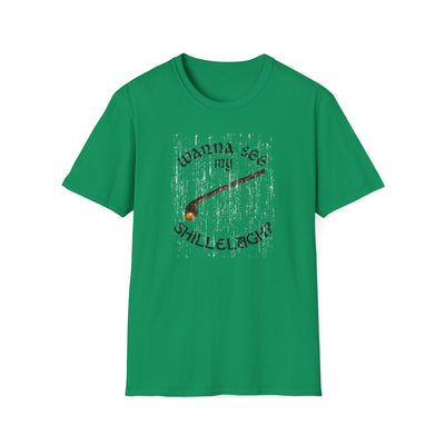 Wanna See My Shillelagh Adult Unisex T-Shirt by TOOLOUD