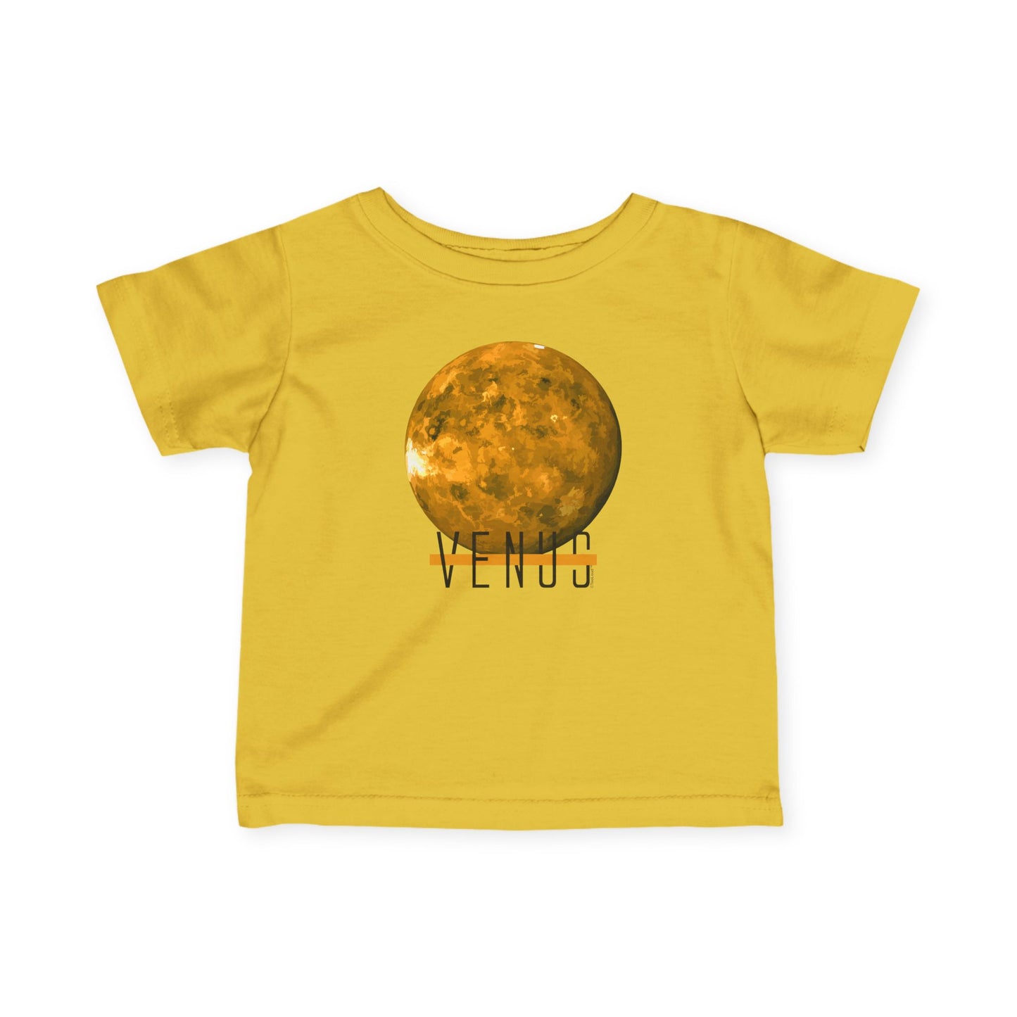 Planet Venus Text Infant T-Shirt by TOOLOUD