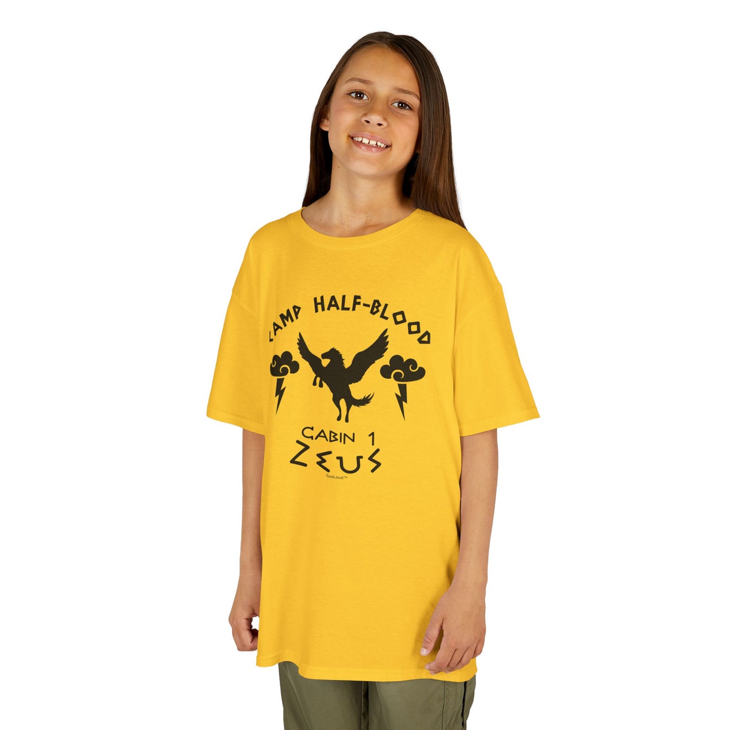 Camp Half Blood Cabin 1 Zeus Children's T-Shirt by TOOLOUD