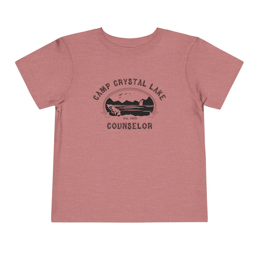 Camp Crystal Lake Counselor – Friday 13 Toddler T-Shirt by TOOLOUD