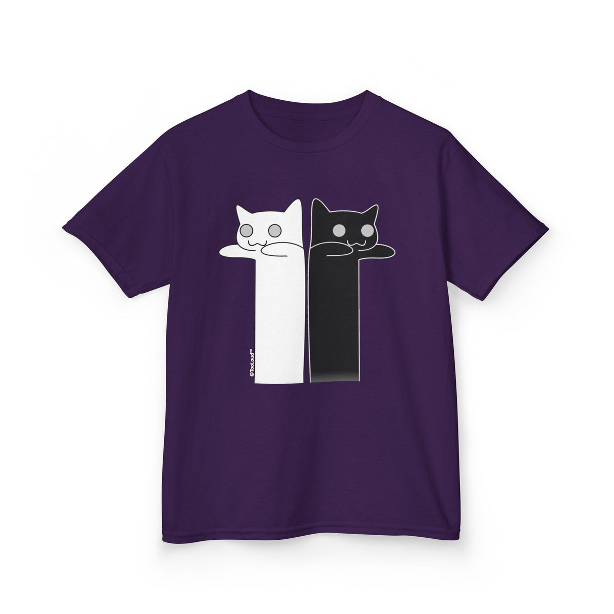 Longcat and Tacgnol – Internet Humor Children's Dark T-Shirt by TOOLOUD